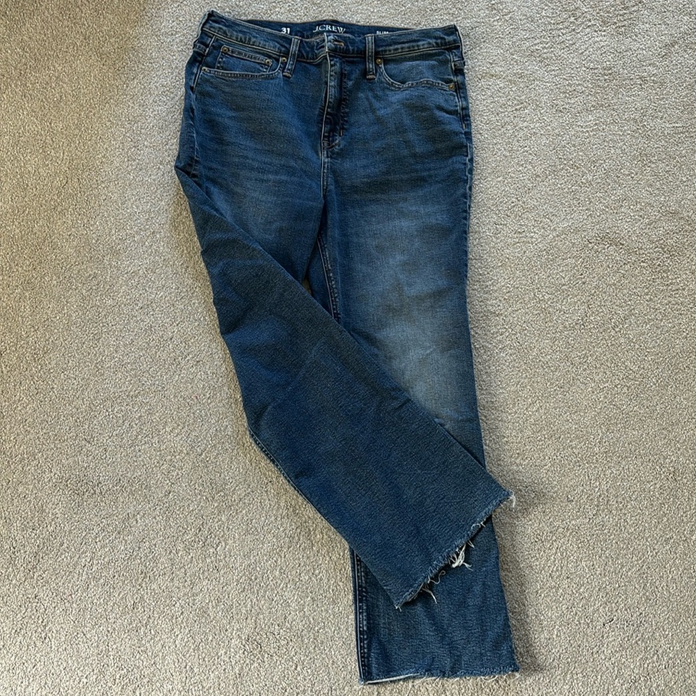Jcrew slim demi bootcut denim
